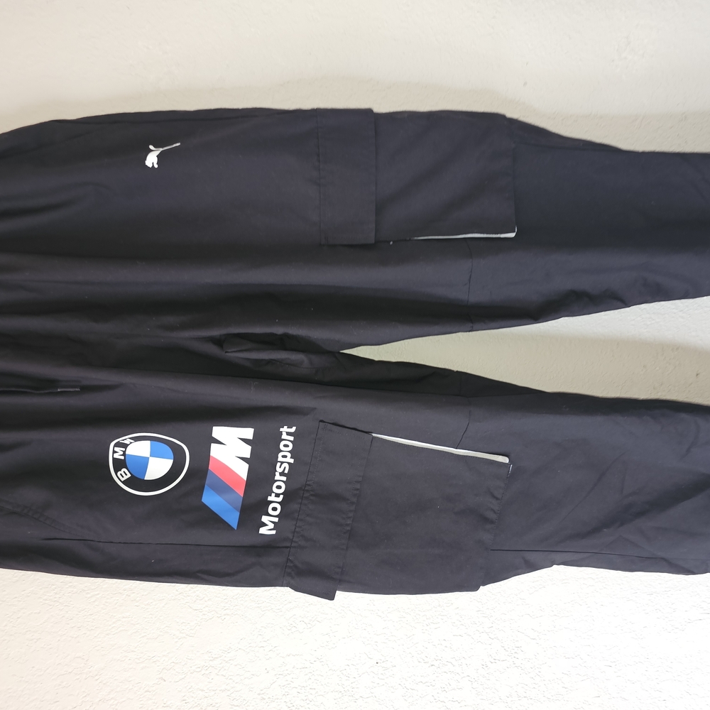 PUMA/BMW Motorsport Men's Black Sports Pants